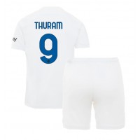 Inter Milan Marcus Thuram #9 Bortedraktsett Barn 2023-24 Kortermet (+ Korte bukser)
